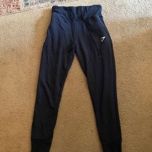 Gymshark High Waisted Joggers- Black